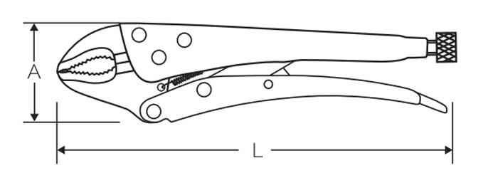 葫芦咀大力钳 DP-S516 product parameter