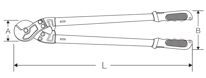 钢丝绳剪 DP-S209 product parameter