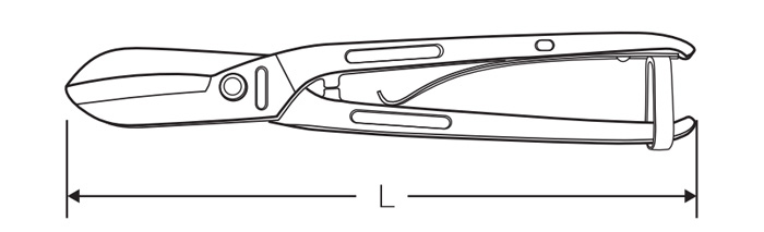 英式铁皮剪 DP-S313 product parameter