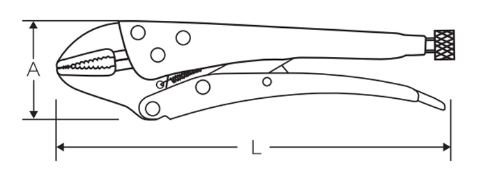 直口大力钳 DP-S510 product parameter