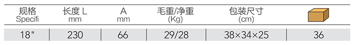 链条大力钳 DP-S519 product parameter