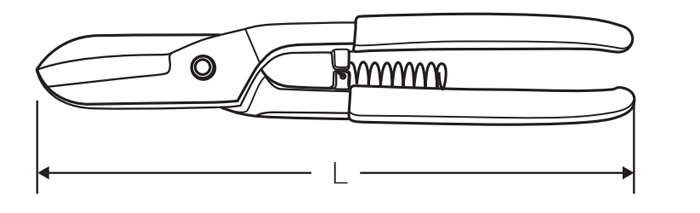 德式铁皮剪 DP-S315 product parameter