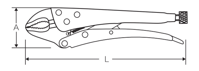 葫芦咀大力钳 DP-S512 product parameter