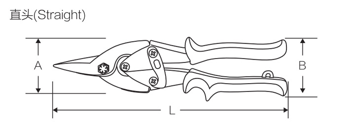 美式航空剪 DP-S302 product parameter