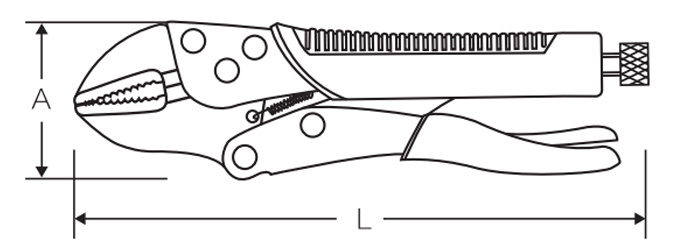 直口大力钳 DP-S511 product parameter