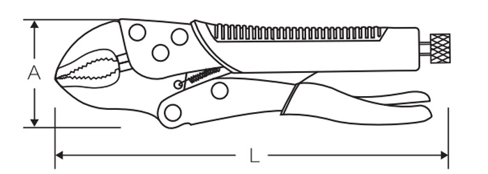 葫芦咀大力钳 DP-S514 product parameter