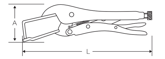 焊接大力钳 DP-S518 product parameter