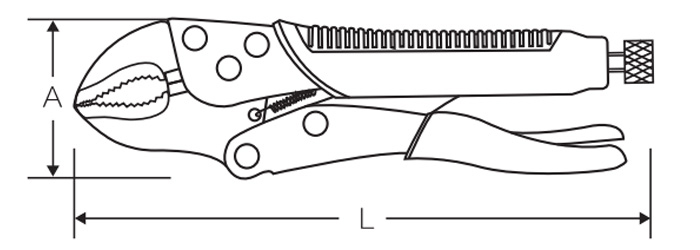 葫芦咀大力钳 DP-S501 product parameter