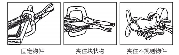 C型大力钳 DP-S522 product parameter