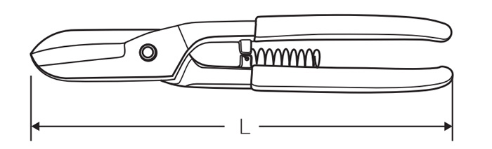 德式铁皮剪 DP-S314 product parameter