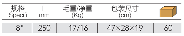 日式铁皮剪 DP-S318 product parameter