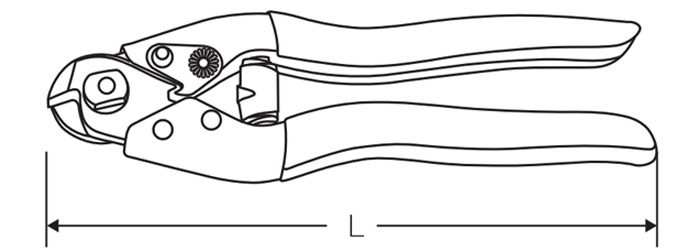 钢丝绳剪 DP-S207 product parameter