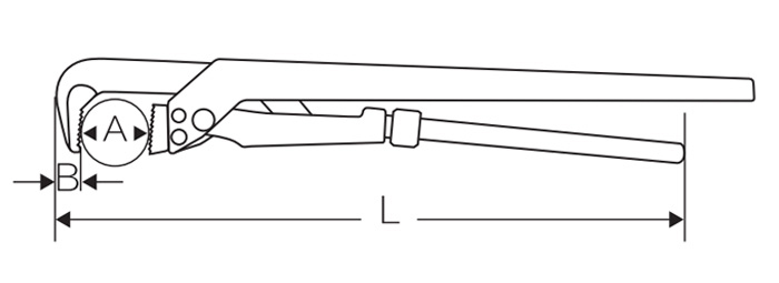 瑞典管子钳 DP-S403A product parameter