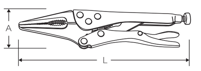 尖咀大力钳 DP-S517 product parameter