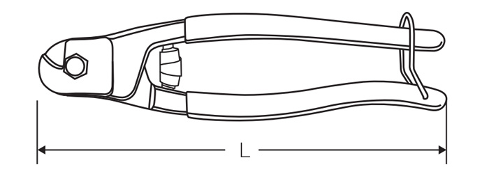 钢丝绳剪 DP-S208 product parameter