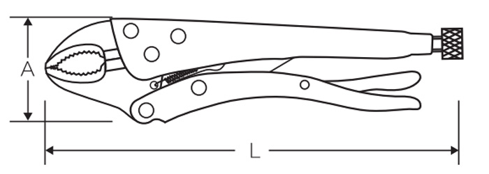 圆咀大力钳 DP-S506 product parameter