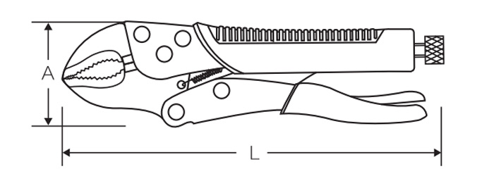 葫芦咀大力钳 DP-S505 product parameter