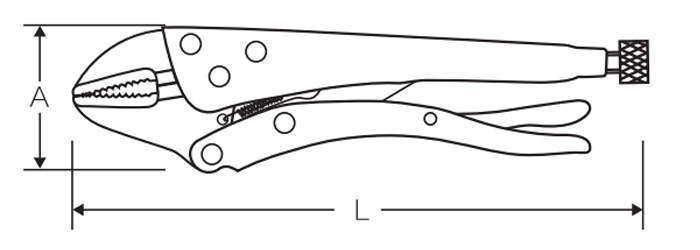 直口大力钳 DP-S509 product parameter