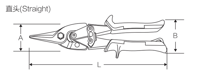 美式航空剪 DP-S305 product parameter