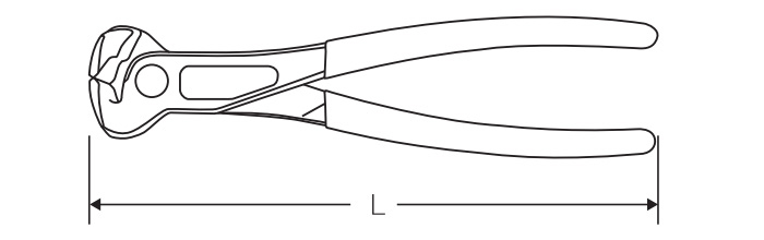 顶切钳 DP-S608 product parameter